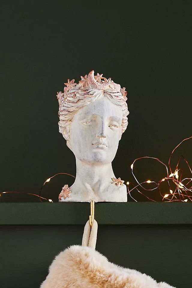 Grecian Bust Stocking Holder | Anthropologie (US)