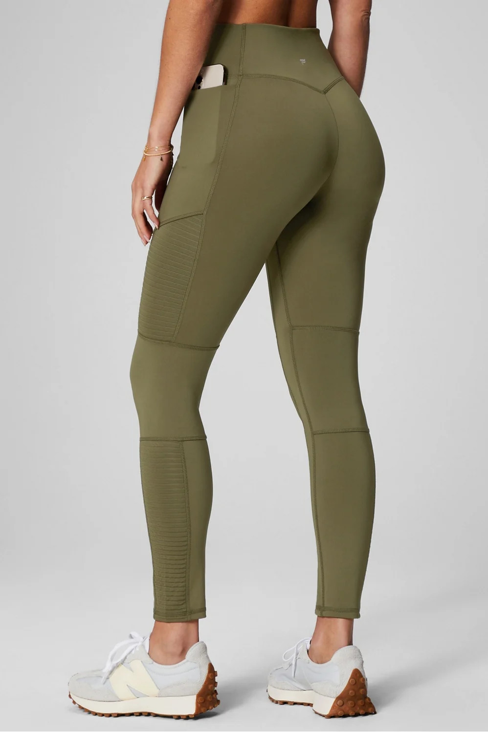 Motion365+ High-Waisted Moto Legging | Fabletics - North America