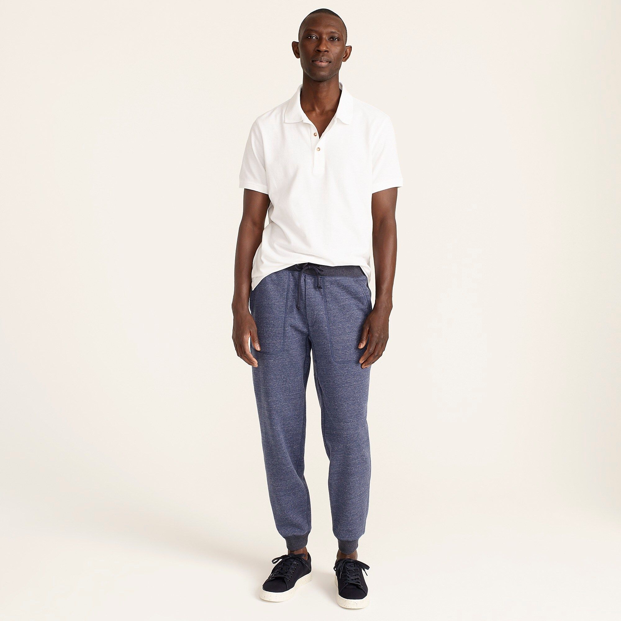 Marled brushed fleece sweatpant | J.Crew US