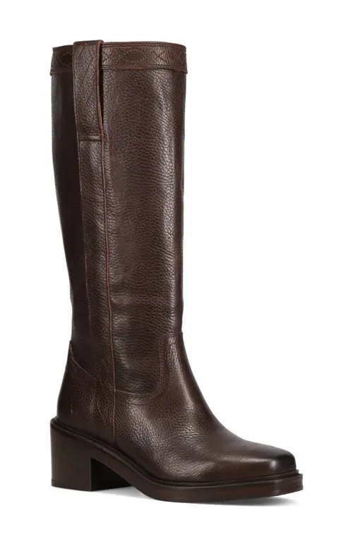 Frye Kate Block Heel Boot in Dark Brown at Nordstrom, Size 9.5 Regular Calf | Nordstrom