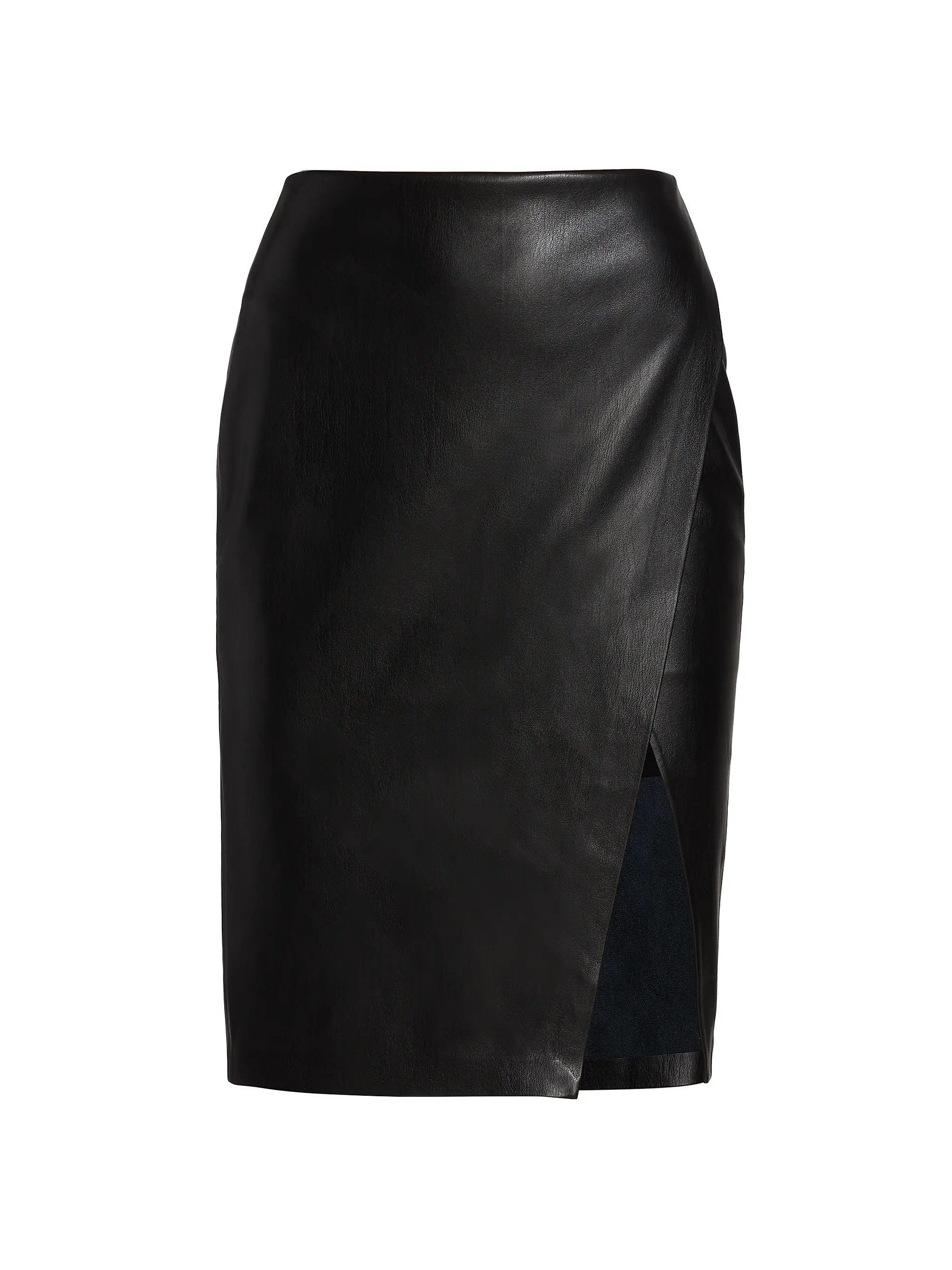 Alice + Olivia Siobhan Faux Leather Midi-Skirt | Saks Fifth Avenue | Saks Fifth Avenue