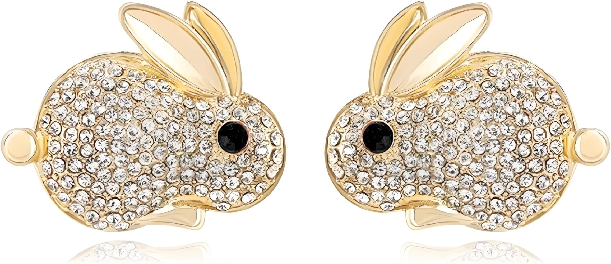 Rabbit Earrings for Women Lightweight Cute Animal Pet Bunny Cartilage Earrings Easter Jewelry | Amazon (US)