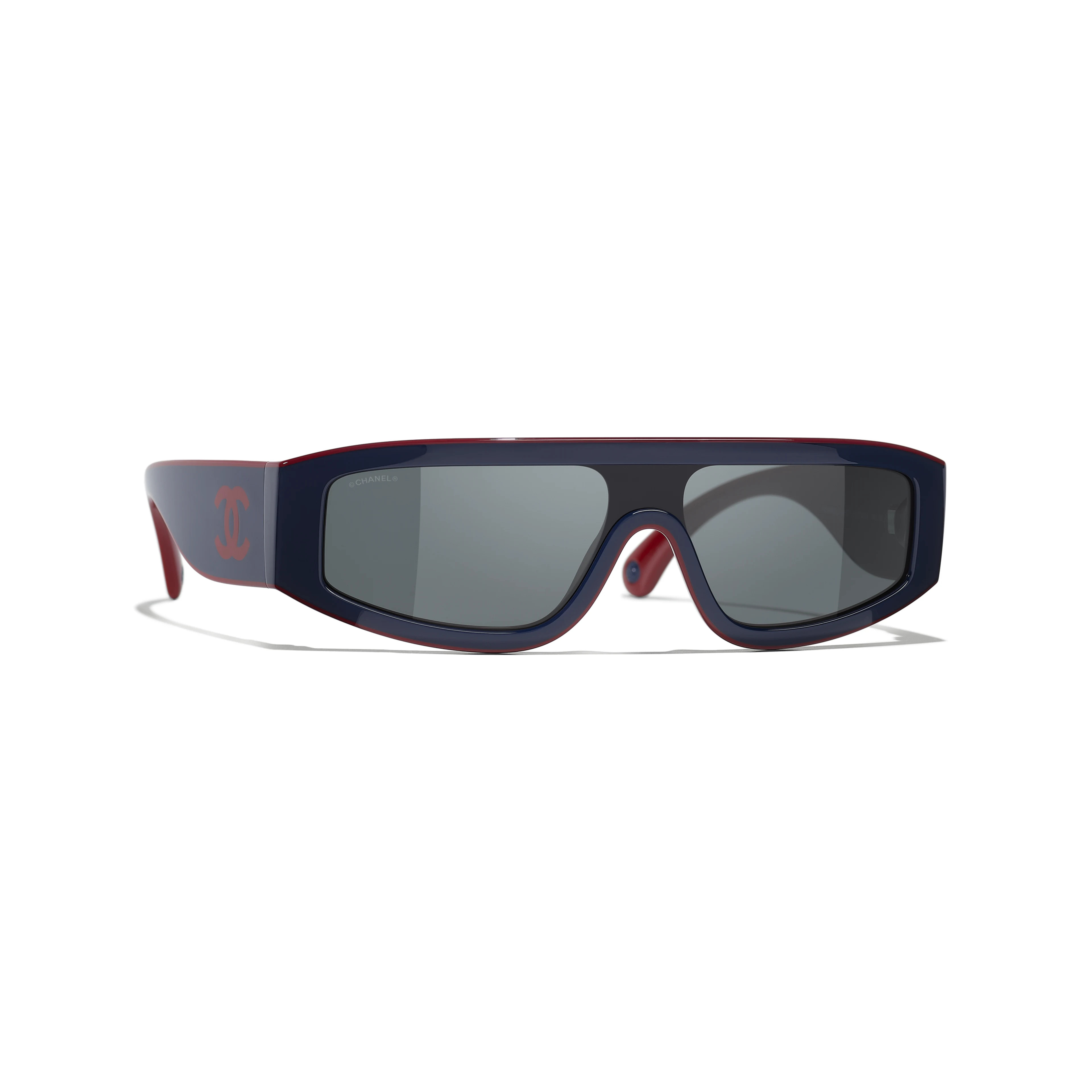 Sunglasses: Shield Sunglasses, nylon — Fashion | CHANEL | Chanel, Inc. (US)