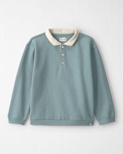 Boys Organic Cotton French Terry Polo - Little Planet | Carter's | Carter's Inc