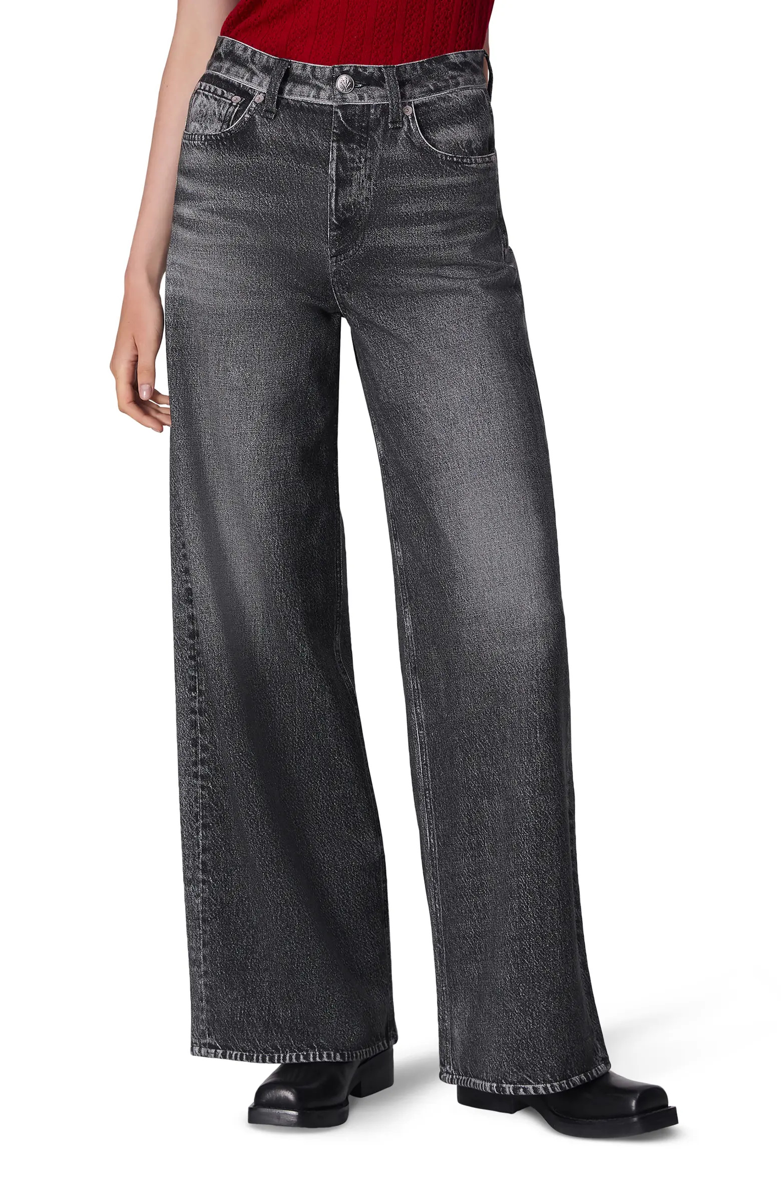 Miramar Sofie High Waist Cotton Terry Sweatpant Jeans | Nordstrom