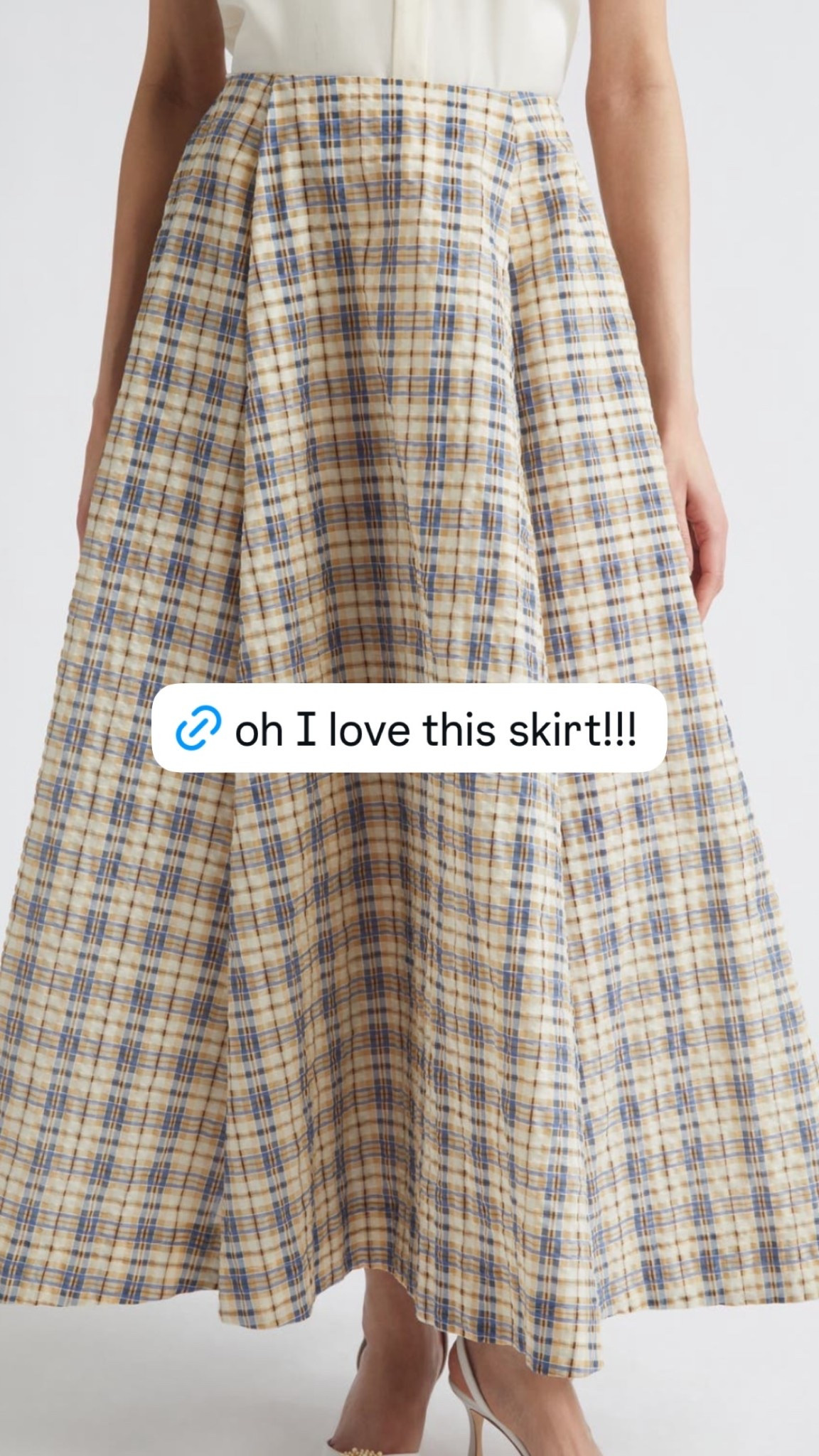 This skirt is the perfect investment for your summer wardrobe.

#Nordstrom
#plaidskirt
#searsuckerskirt
#midiskirt
#Bernedette

#LTKootd #LTKgrwm #LTKSeasonal