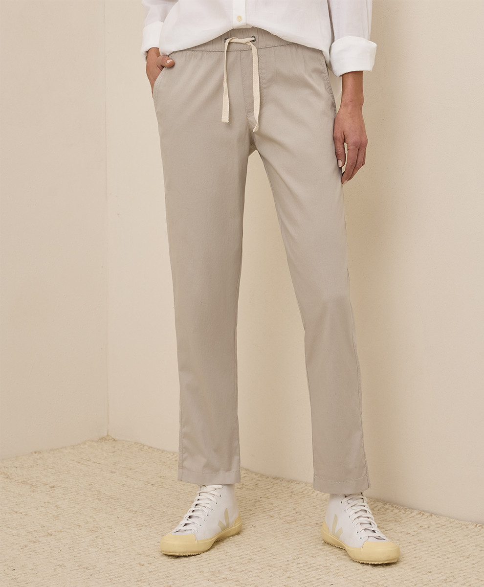 Women's Nickel Grey Daily Twill Pant 3XL | Pact Apparel