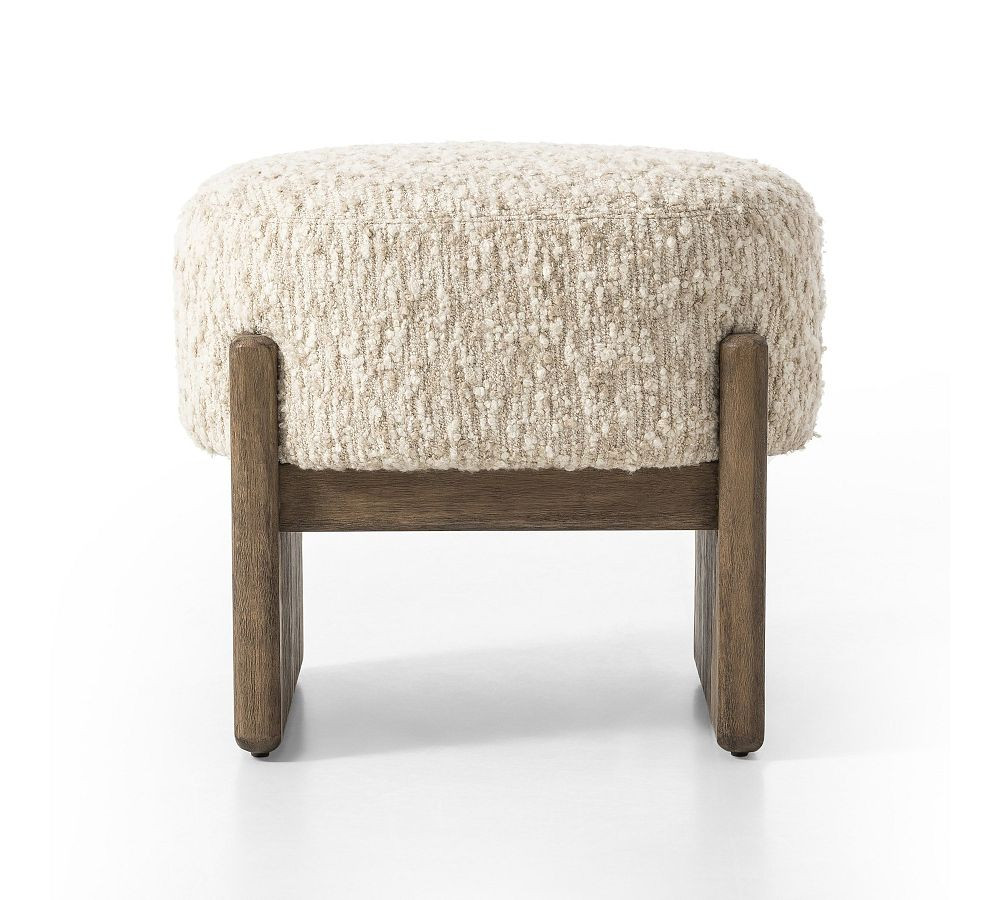Solema Upholstered Accent stool | Pottery Barn (US)