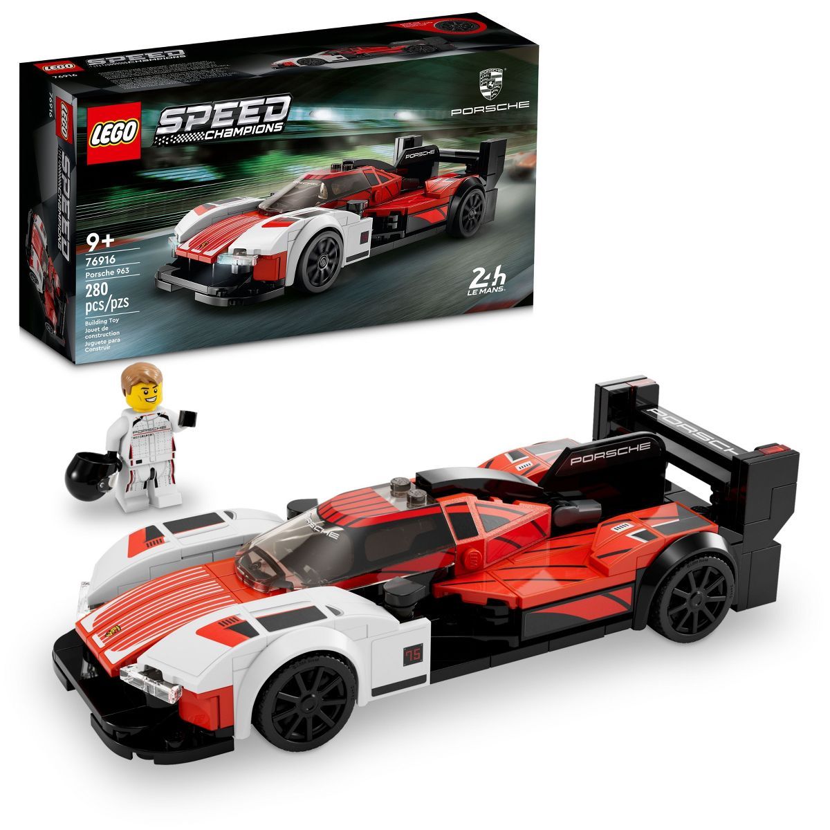 LEGO Speed Champions Porsche 963 Model Race Car Toy 76916 | Target