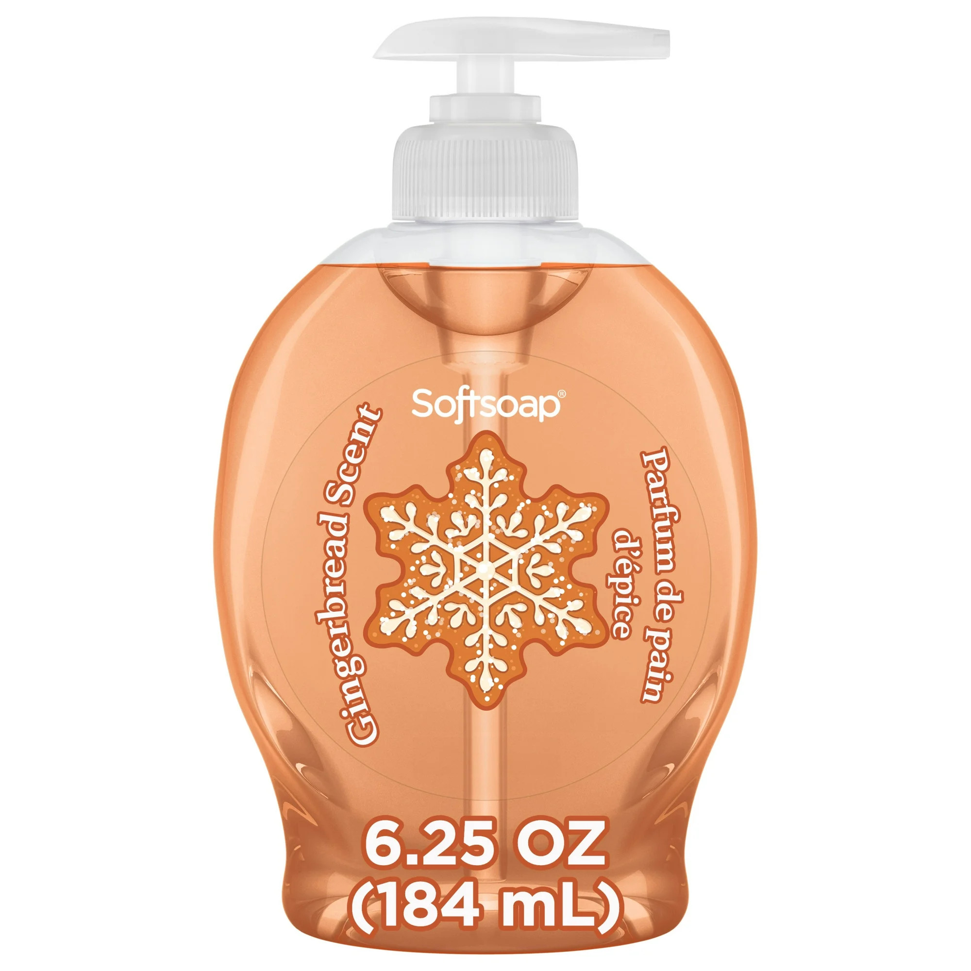 Softsoap Limited Edition Liquid Hand Soap, Gingerbread Scent, 6.25 fl oz Pump Bottle - Walmart.co... | Walmart (US)