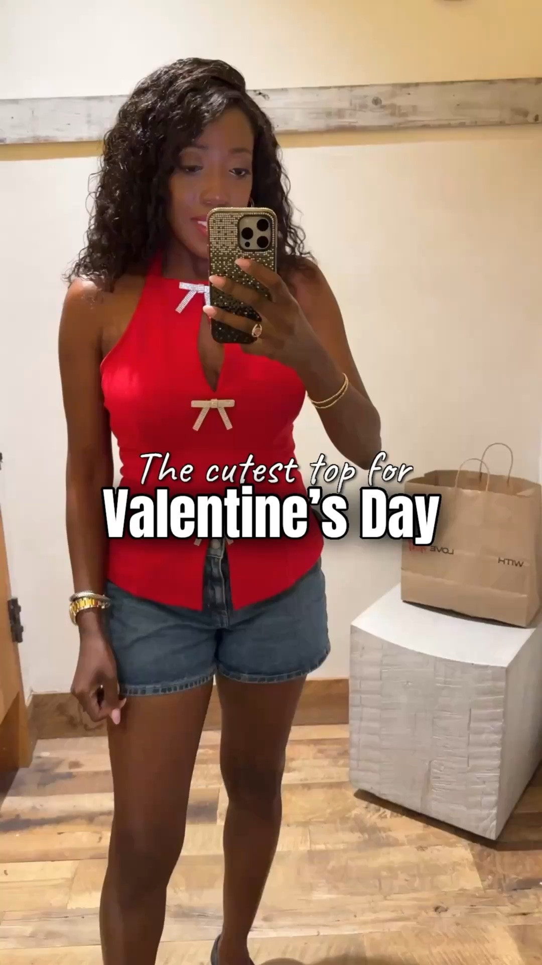 Found this gorgeous top while shopping. True to size. Wearing a small. Also comes in black. 

Valentine’s Day Outfit, Ootd, Women’s Tops, Red Tops, 

#LTKSeasonal #LTKOotd 

#LTKFindsUnder100 #LTKSaleAlert #LTKOver40