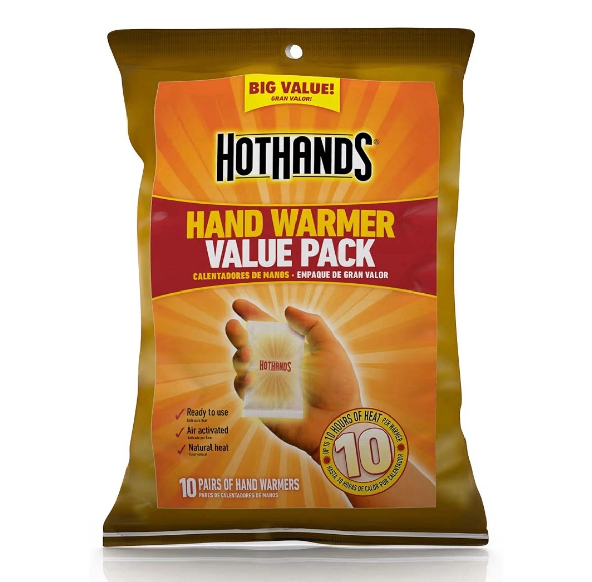 10 packs of Hot Hands Hand Warmers are on sale for only $6.20 today! Excellent deal for these - I like to keep a pack of these at the ready for whenever we may need them. Best price in months! 🔥 

#LTKSeasonal #LTKHome #LTKSaleAlert