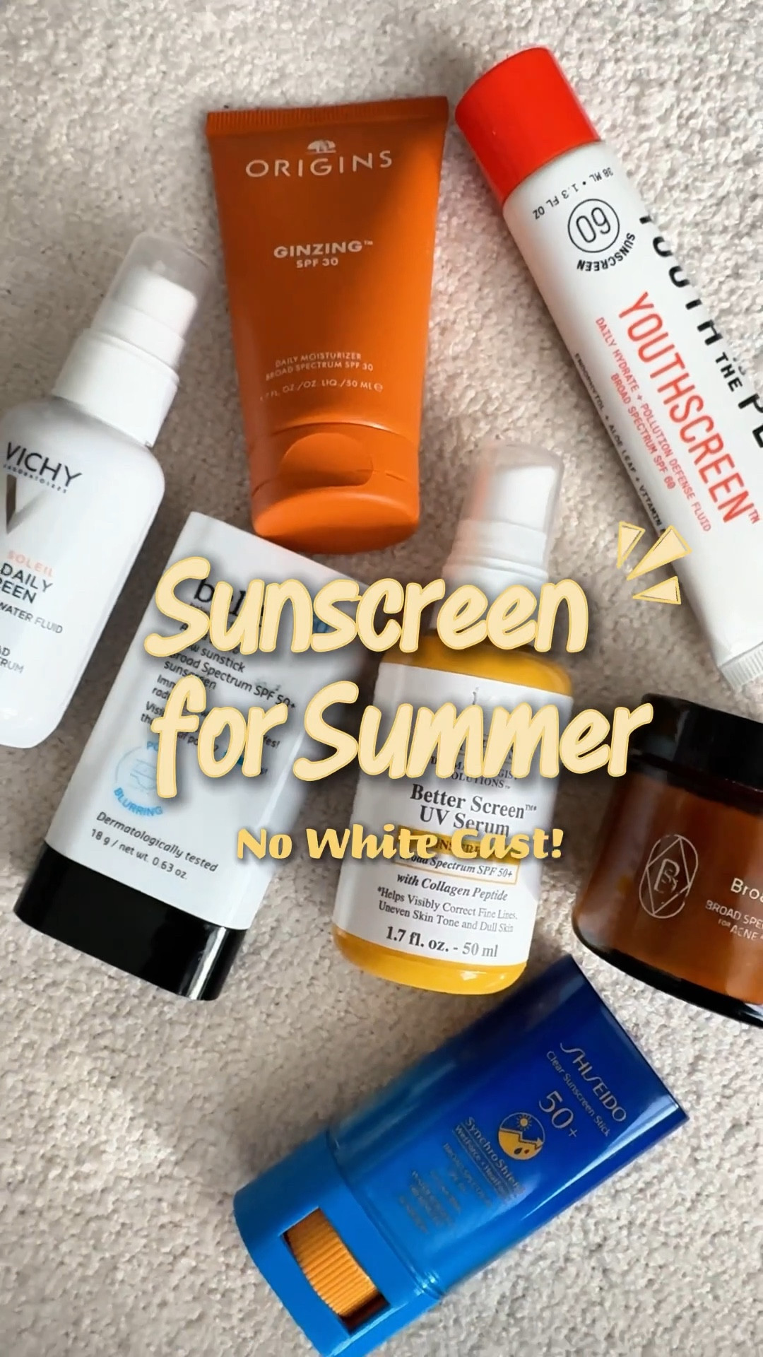Say goodbye to white cast ✨ and hello to glow! Sharing my go-to sunscreens for summer that melt right in, especially on brown skin tones. Because sun protection should never dull your shine 🌞💛

#LTKSwim #LTKTravel #LTKBeauty
