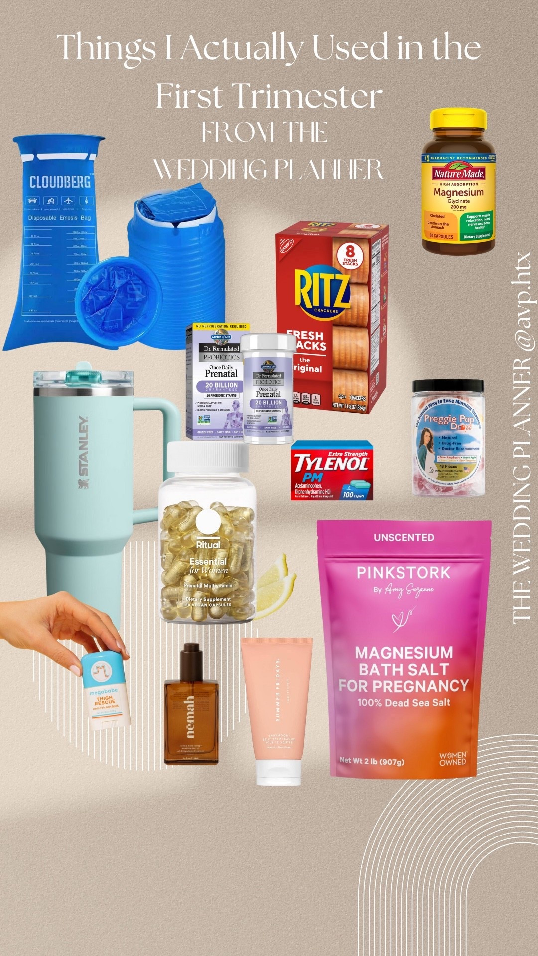 Let’s be real—there are SO many things people tell you to buy during pregnancy. Here’s my truth: these are the only things I actually used in the first trimester 🤍 Linking them all for my fellow FTMs so you can skip the extras and stick with the essentials ✨ #FirstTrimester #FTM

#LTKBaby #LTKBump