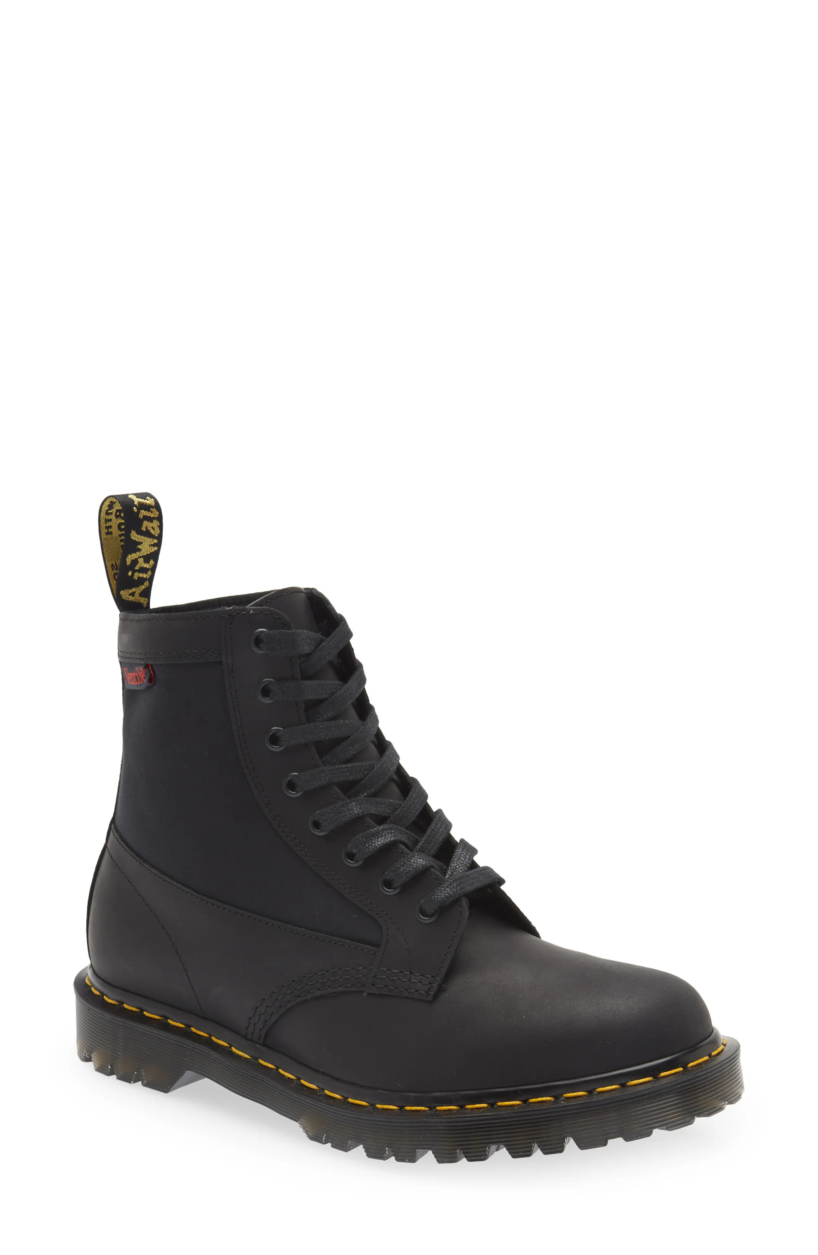 Dr. Martens 1460 Panel Boot in Black at Nordstrom, Size 10Us | Nordstrom