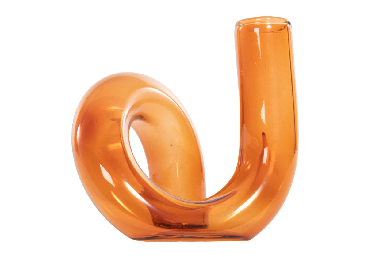 SAFFRON CANDLE HOLDER | SWIRL | Alice Lane Home Collection