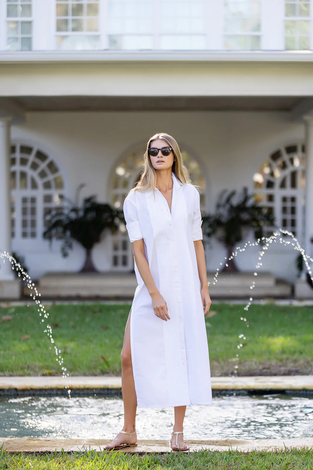 Tuxedo Maxi - Blanc | Julia Amory