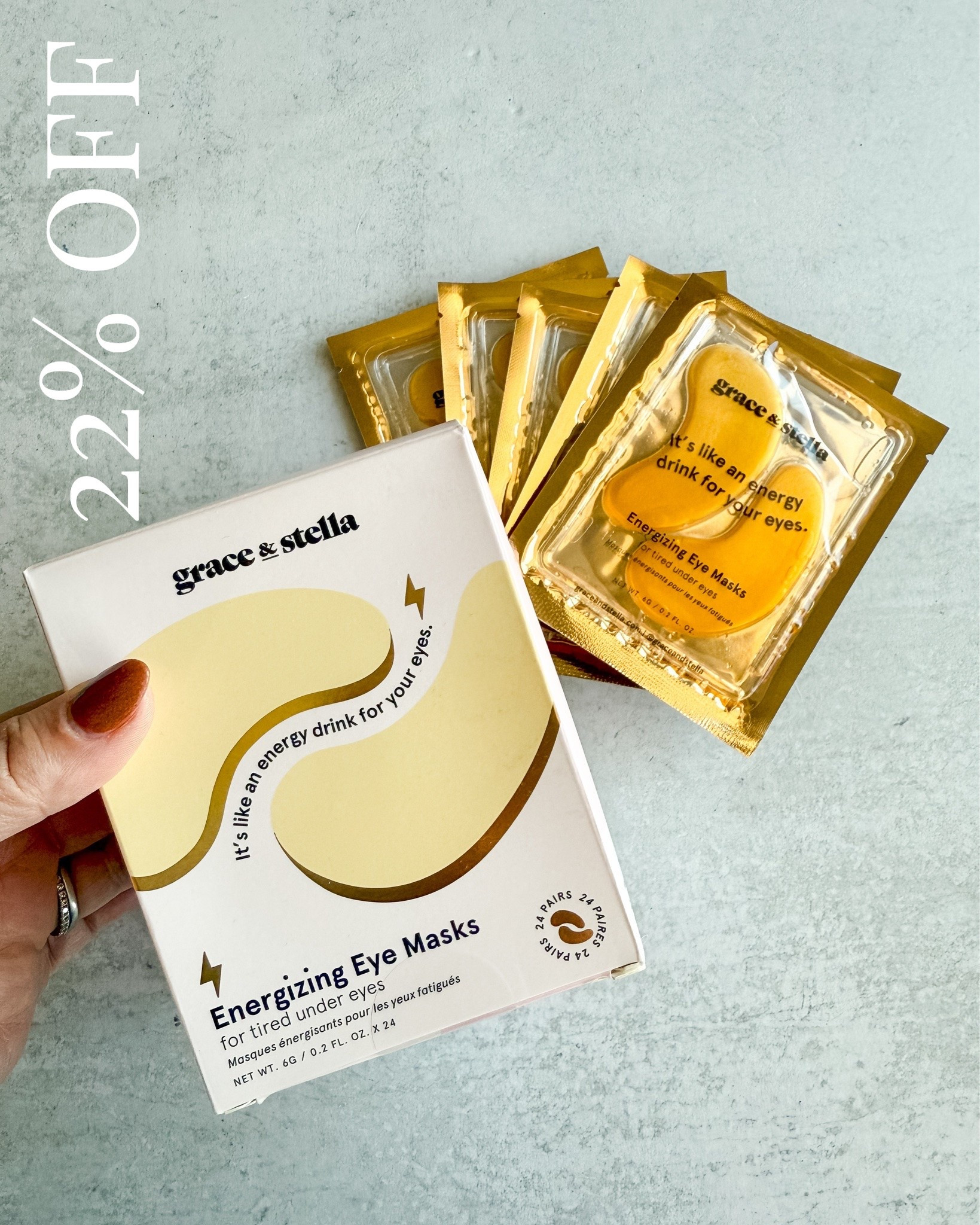 These eye masks are a favorite for depuffing undereyes for both my teen and I.  I always grab these on sale and these larger packs in multiple varieties are up to 22% off for Prime Big Deal Days today and tomorrow.    

 #LTKselfcare #LTKBeauty #LTKTravel