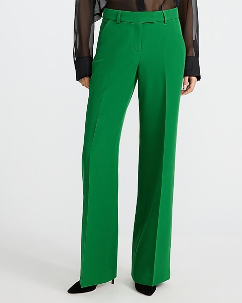 Editor Signature Stretch Mid Rise Trouser Pant | Express