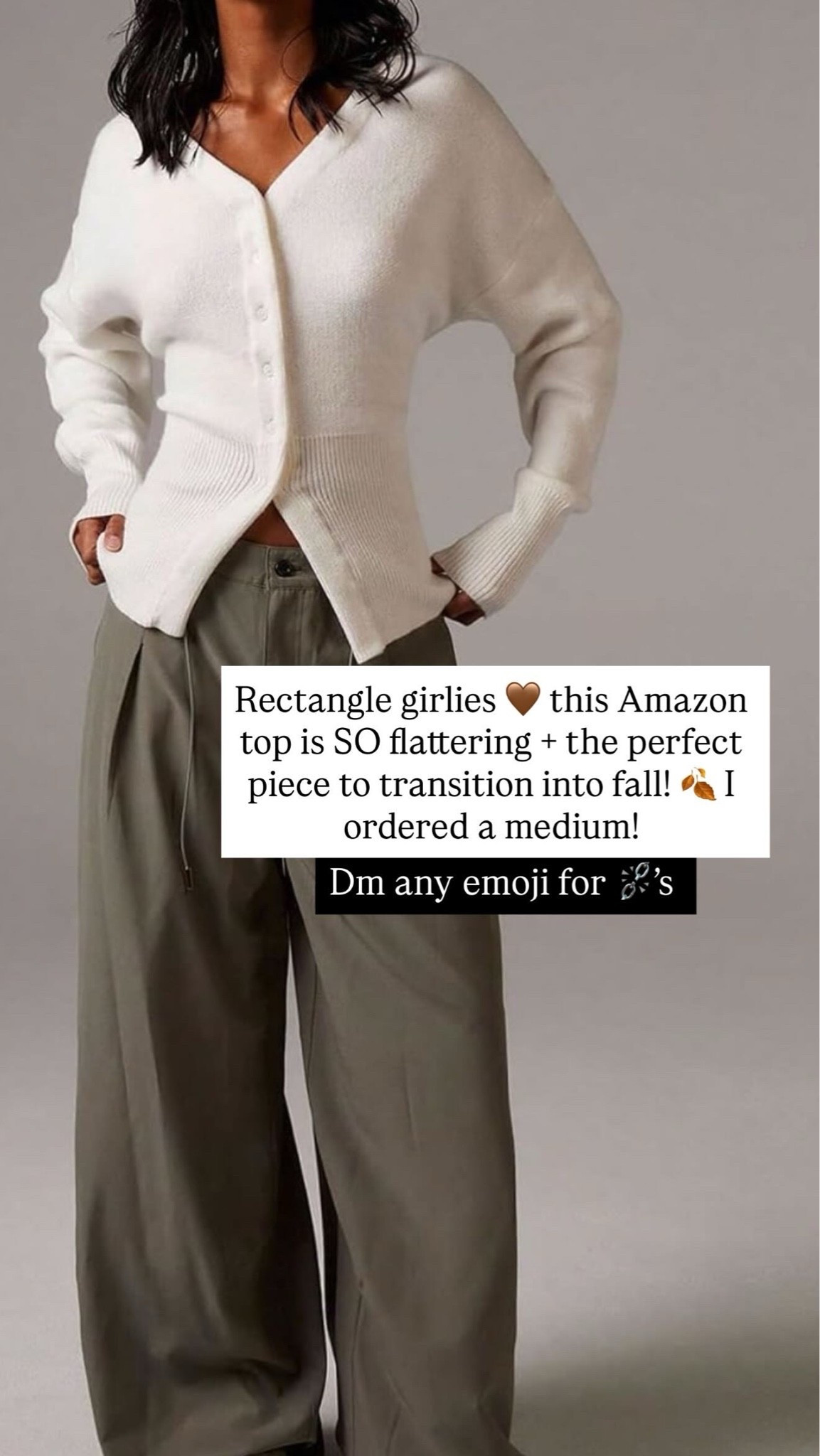 Ordered this gorgeous sweater cardigan from Amazon! I went with a medium!