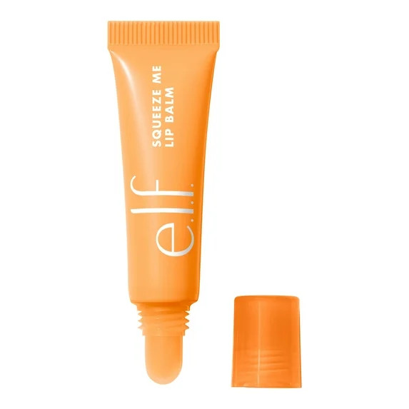 e.l.f. Squeeze Me Lip Balm, Peach, 0.21oz | Walmart (US)