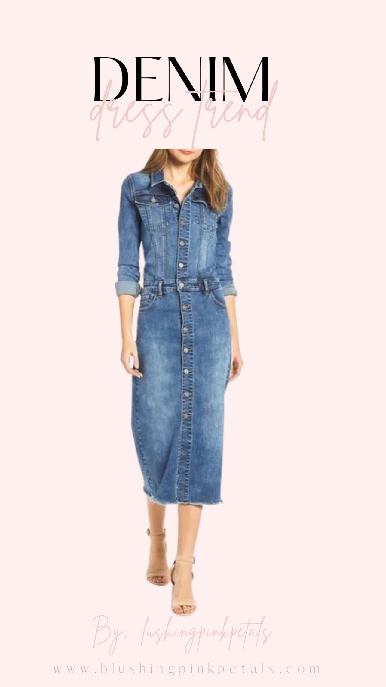 Denim dress 

#LTKSeasonal #LTKFind #LTKstyletip
