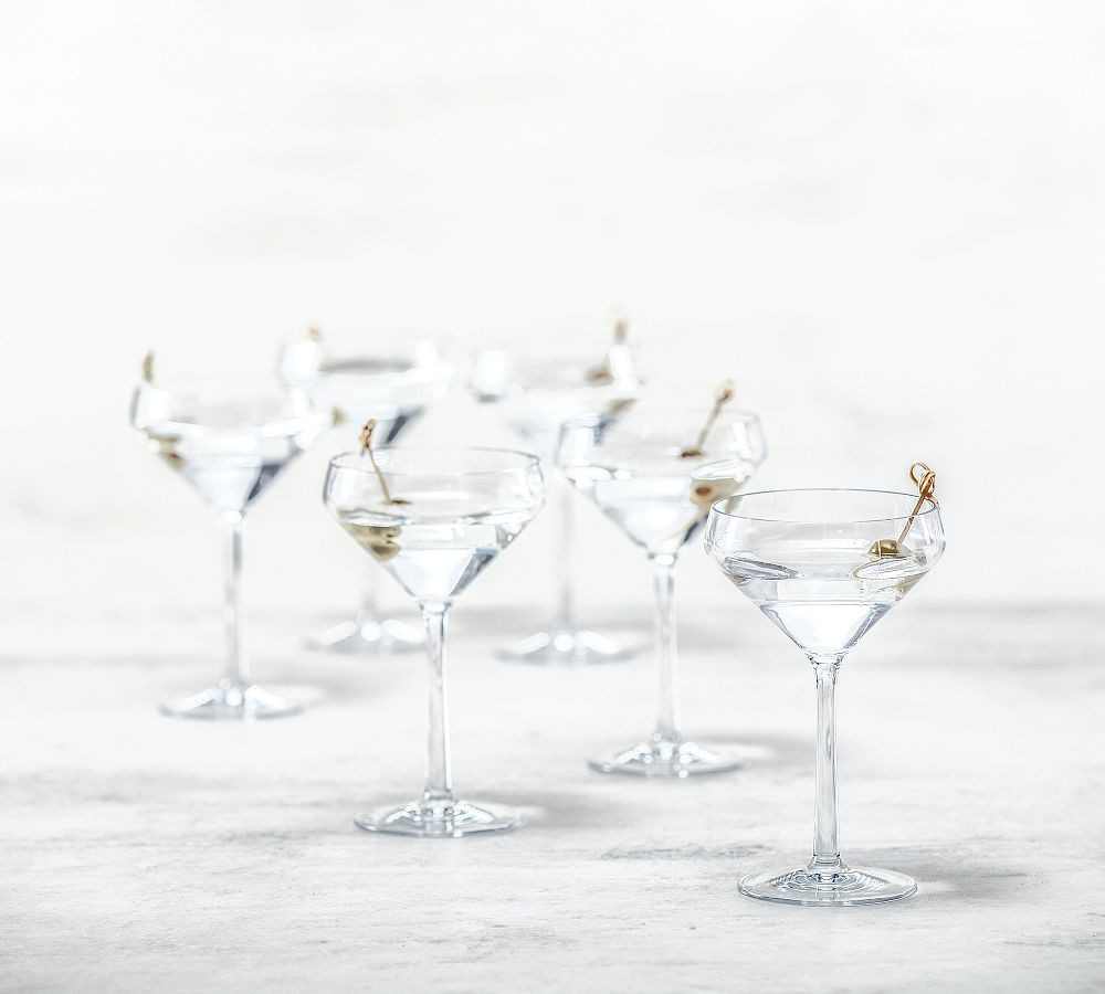 Fortessa Tritan Copoly Pure Outdoor Martini, Set of 6 | Pottery Barn (US)