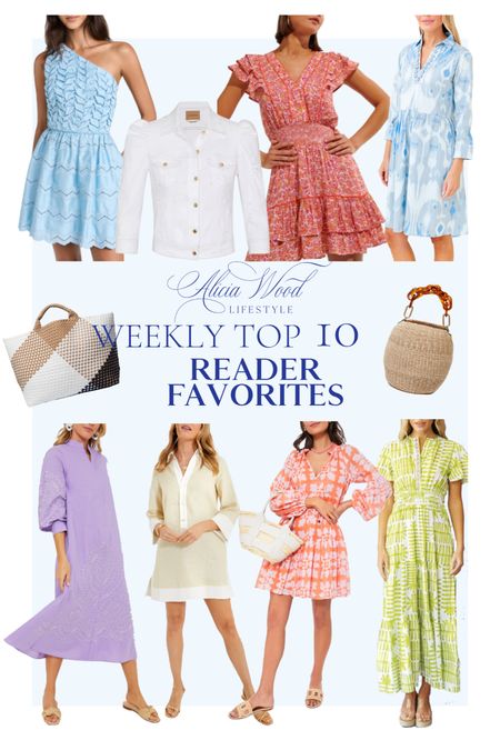 The Weekly Top 10 items you liked and purchased most!

Tuckernuck Tigerlily Balloon Sleeve dress
Poupette St Barths Camila dress
St Barths Somerset tote 
Sheridan French Eloise Dress in kiwi
Sheridan French Lucy dress in Coastal Ikat 
Tuckernuck Champagne Collier Dress 
Tuckernuck Embroidered Caftan 
Atelier Ariadna dress 
Clare V Pot de Miel bucket bag with resin handle 
Ada denim jacket with puff sleeve in white by Retrofete 


#LTKover40 #LTKstyletip #LTKSeasonal