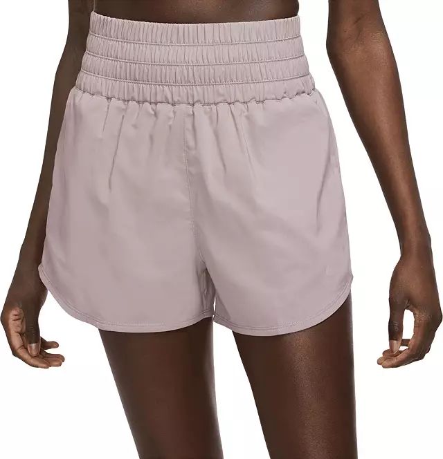 Nike One Women's Dri-FIT Ultra High-Waisted 3" Brief-Lined Shorts | Dick's Sporting Goods