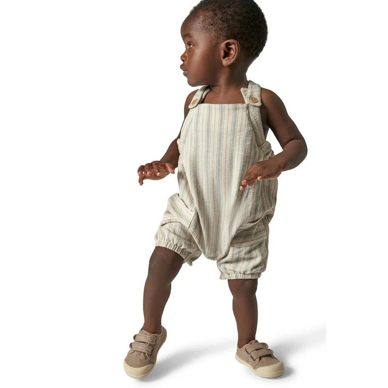 Modern Moments by Gerber Baby Boy Sleeveless Romper, Sizes 0/3 Months - 24 Months | Walmart (US)