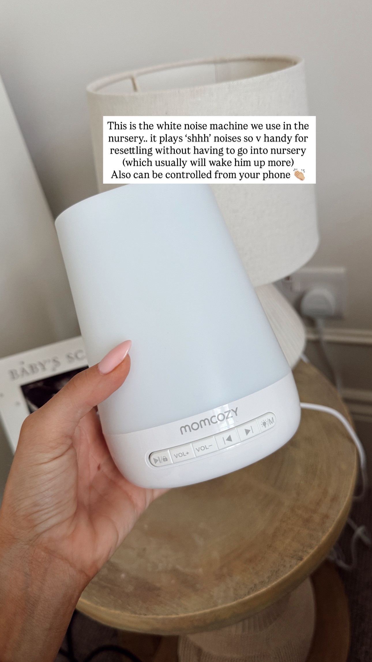 Momcozy white noise machine is on sale right now!

prime days  

 #LTKxAmazon #LTKbaby #LTKkids