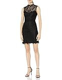 French Connection Women's Lula Lace Dress, Black, 0 | Amazon (US)