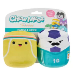 Chew Mees by Original Squishmallows! Hasina Tennis Ball and Howie Soccer Ball Plush Cat Toy 2-Pac... | PetSmart