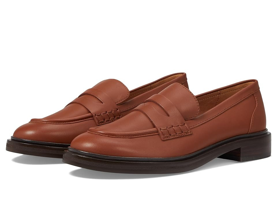 Madewell The Vernon Loafer (Dried Maple) Women's Shoes | Zappos