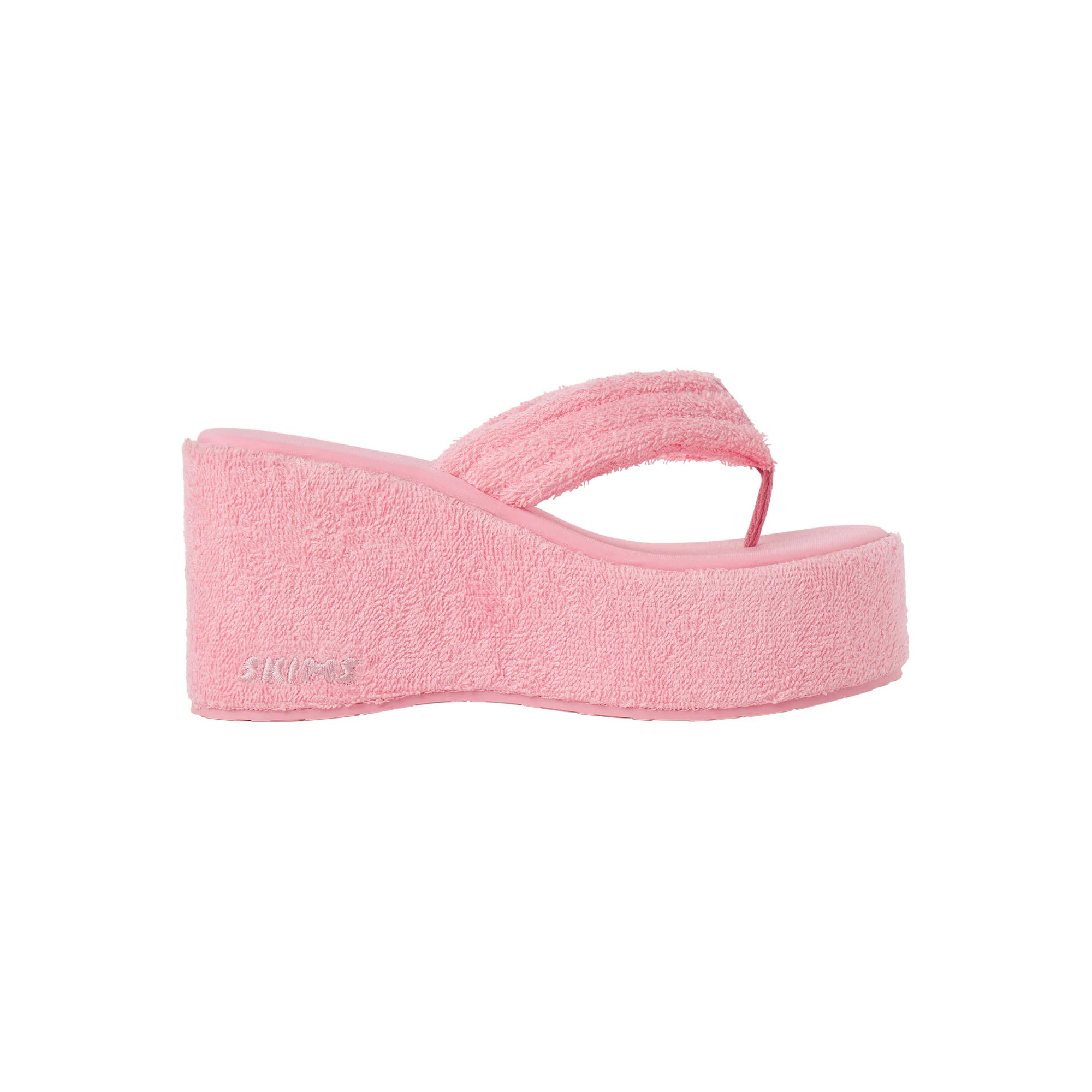 TERRY PLATFORM SANDAL | MELON | SKIMS | SKIMS (US)