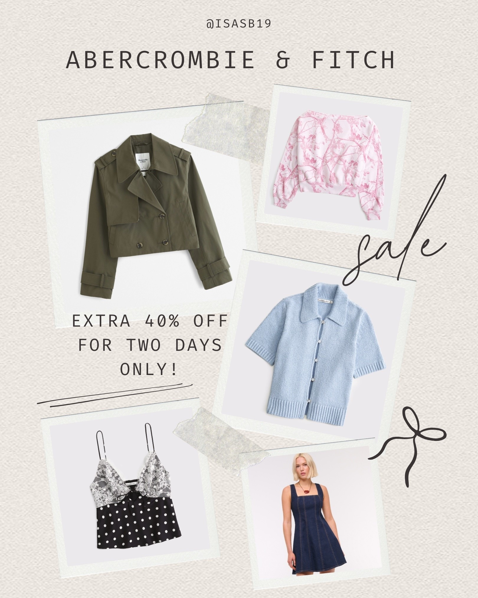 Major deal alert 🚨 Extra 40% off for two days only! Sizes are going fast, so sort by size. Add to cart to see the discounted price.

#LTKootd #LTKSaleAlert