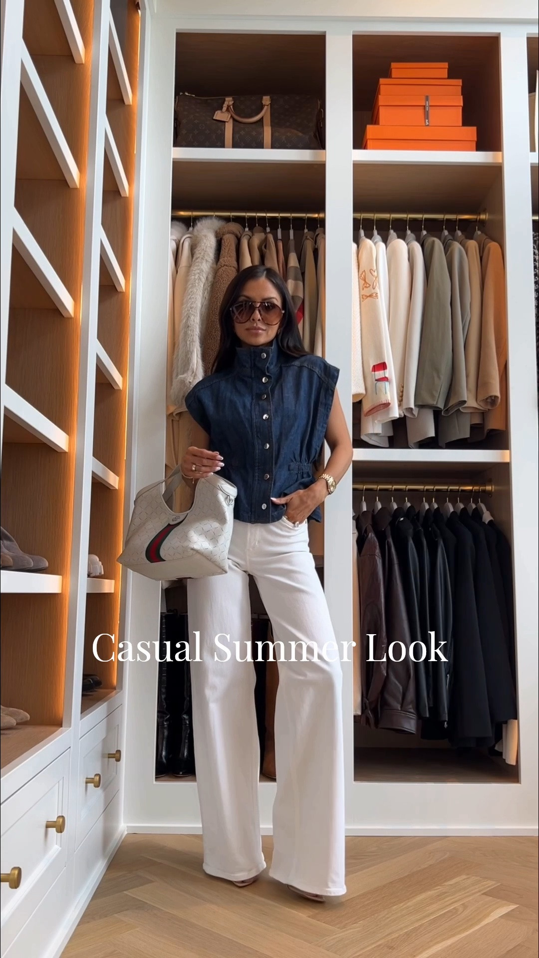 Zara new arrivals 
Zara denim vest wearing an XS
Zara denim wearing a 0

#LTKOver40 #LTKmomlife #LTKootd