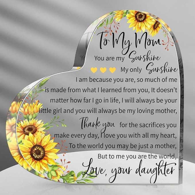 Birthday Gifts for Mom Gift for Mom, Mom Gifts from Daughters Christmas Gifts for Mom Grateful Gi... | Amazon (US)