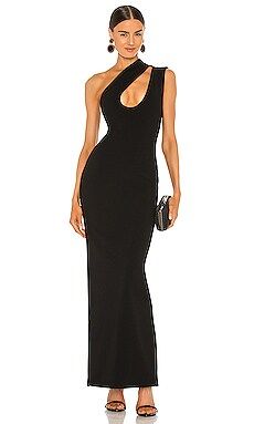 SOLACE London Krista Maxi Dress in Black from Revolve.com | Revolve Clothing (Global)