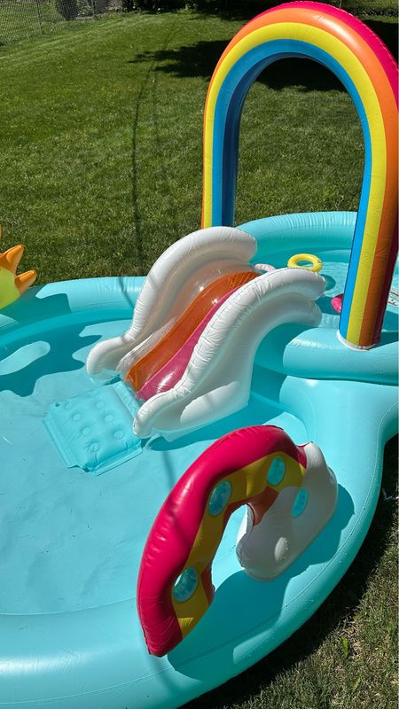 mini pool, Liv had so much fun with this and loved that I could sit in it comfortably too 

toddler outdoor, summer 

#LTKSwim #LTKSeasonal #LTKKids