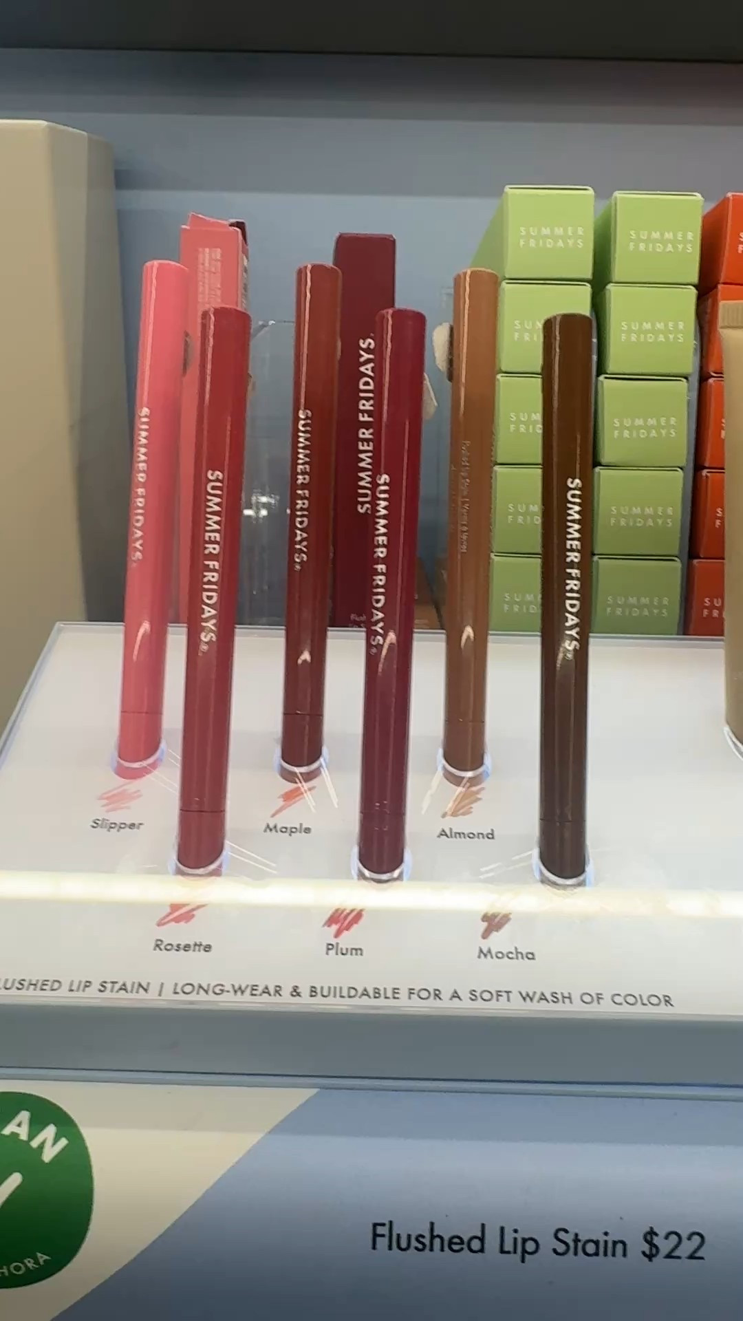 Long lasting lip stain by # summer Friday @Sephora 