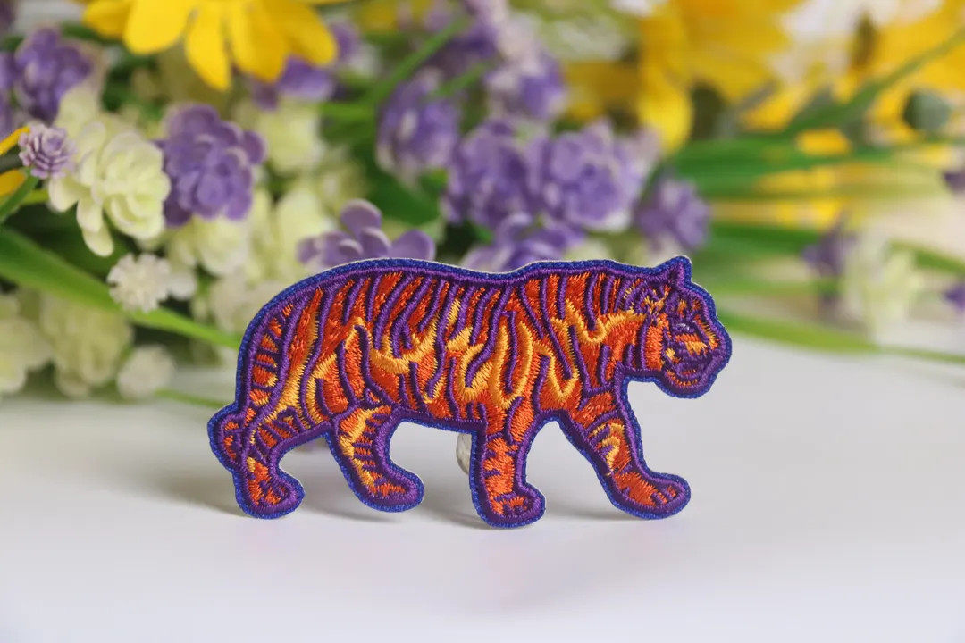 Orange Gorgeous Tiger Patch, for Girl Patch, Iron on Patch, Embroidered Patch, Funny Patch, Cool ... | Etsy (US)