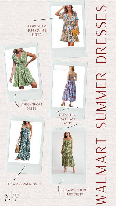 Shop Walmart's selection of summer dresses. 

#LTKU #LTKSaleAlert #LTKStyleTip