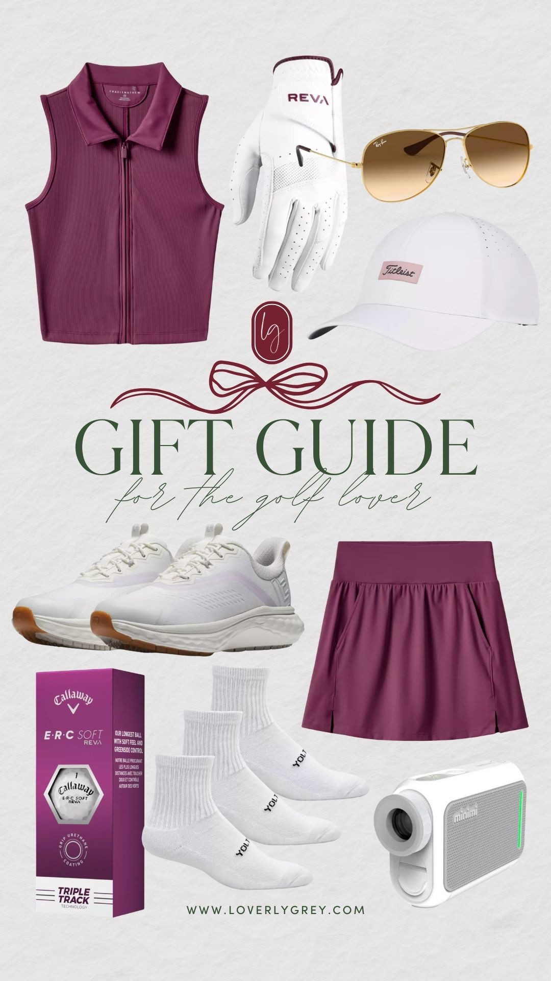 Stylish swings ahead — my Gift Guide for the Golf Lover is filled with chic, practical finds for the woman who loves time on the course. From performance gear to cute accessories, these gifts are sure to score a hole-in-one this holiday season! 🎁✨

#Loverly Grey #GiftGuide #GolfGifts #GiftsForHer #GolfLover #HolidayGiftGuide #WomensGolf #GolfStyle #SportyAndChic #HolidayShopping #GiftIdeasForHer #ChristmasGifts #GiftGuide2025



#LTKActive #LTKHoliday #LTKGiftGuide