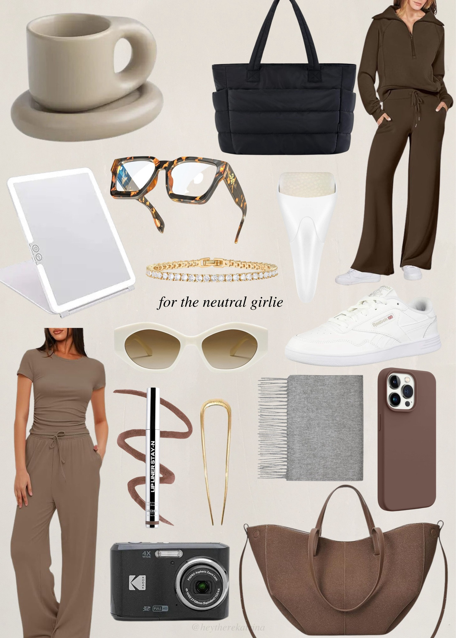 T he perfect gift ideas for the neutral-loving girl in your life. From cozy loungewear and chic accessories to minimalist beauty essentials and timeless pieces, these finds are practical, stylish, and thoughtful. Everything is linked for you to shop easily and make her holiday extra special with these affordable yet elevated picks.

#NeutralStyle #GiftGuide2024 #MinimalistGifts #ChristmasGiftsForHer #HolidayGiftGuide #AmazonFinds #AmazonGifts #AmazonChristmas #AmazonGiftGuide 

#LTKHoliday #LTKGiftGuide #LTKHoliday #LTKGiftGuide #LTKSeasonal