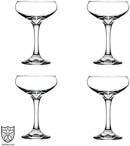 The Bar Glass Coupe Glasses (4, 8.5 oz) | Amazon (US)