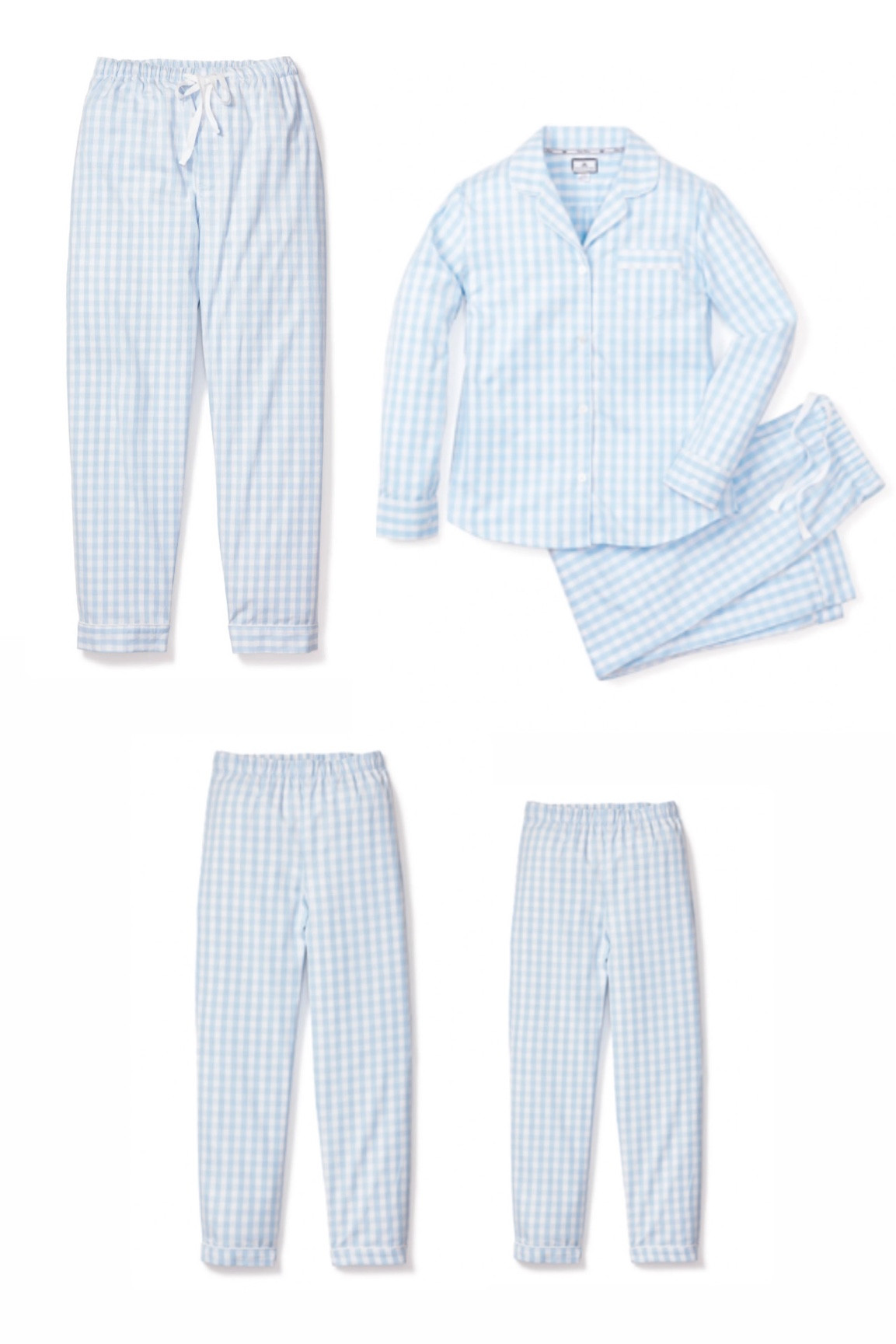I’m so glad Petite Plume makes family PJ sets! My boys & hun all wear the bottoms with a white tshirt and I like the top too. Refreshing with this light blue gingham set for our trip to Scotland & England in August! 

#LTKKids #LTKTravel #LTKFamily