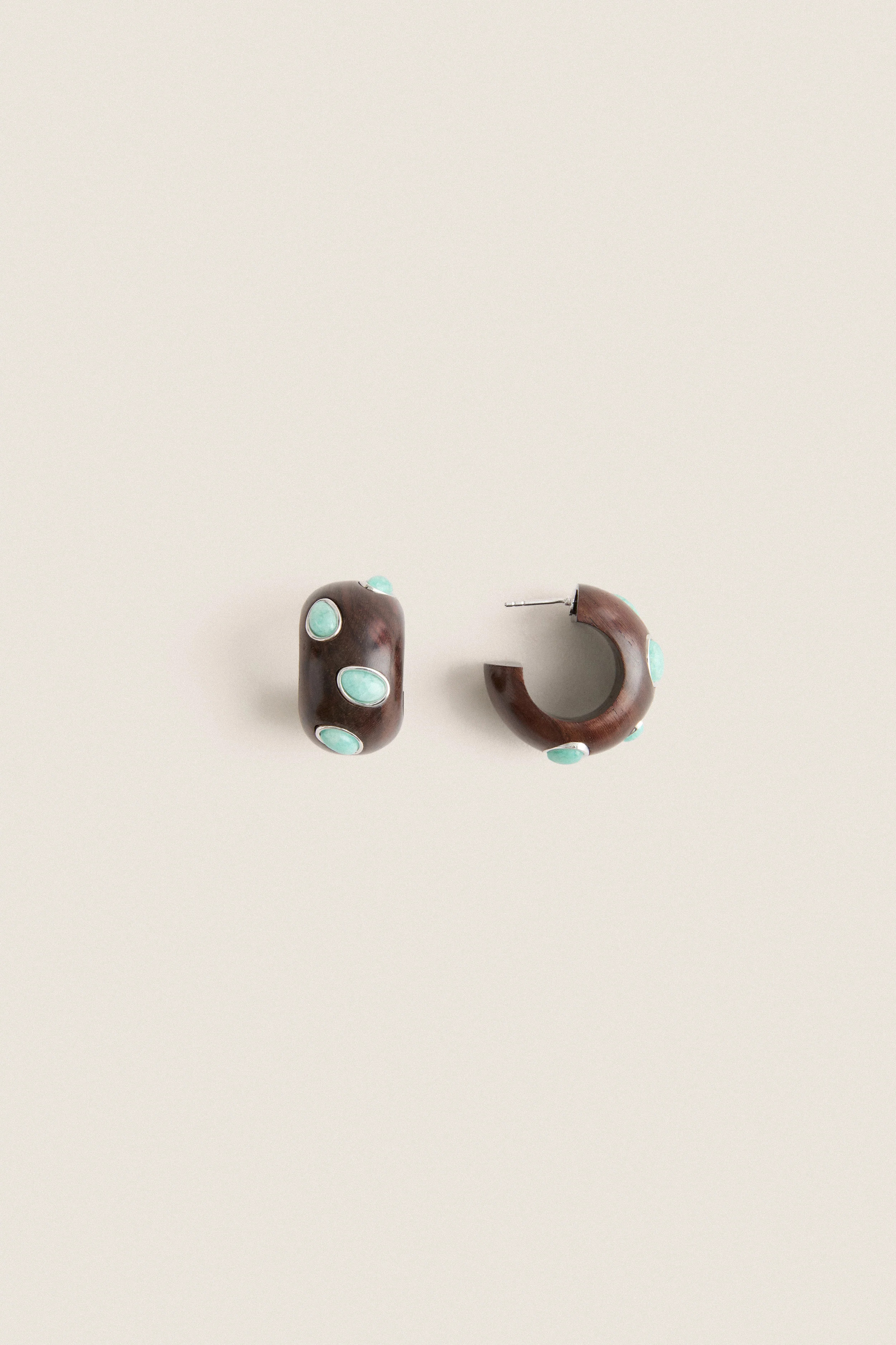 Tuckernuck x Lizzie Fortunato Amazonite Acacia Earrings | Tuckernuck (US)