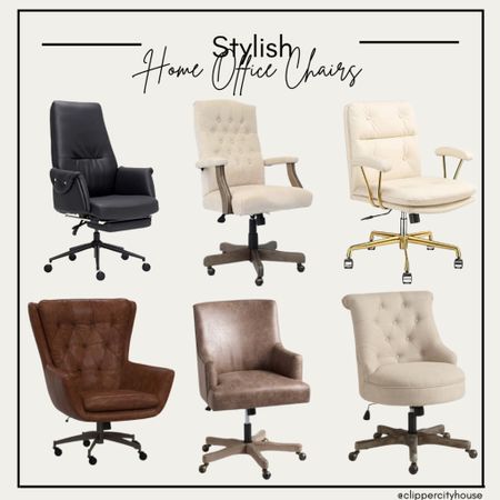 Home office, office chair, work from home, office decor, comfortable office chat, aesthetic office chair, beautiful office chair, leather office chair, tufted office chair 

#LTKstyletip #LTKSeasonal #LTKhome