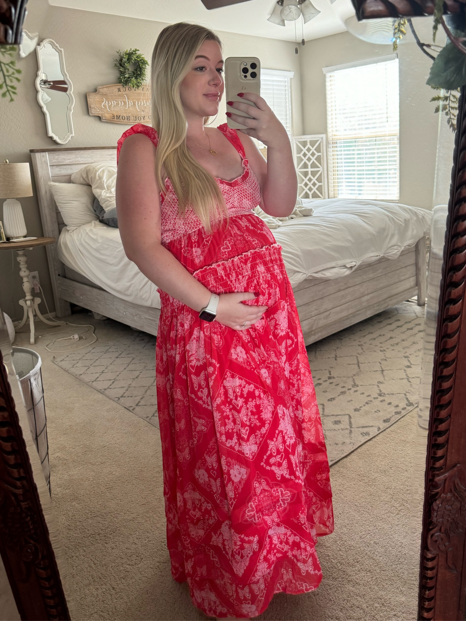 another perfect bump friendly Amazon dress! 

#LTKFindsUnder50 #LTKParties #LTKBump